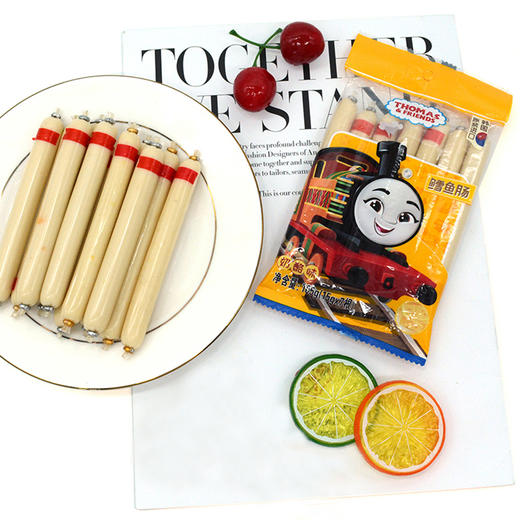 3/4包 | 托马斯&朋友 | 小火车奶酪鳕鱼肠 15g*7 | 小火车牛肉肠(原味) 10g*7 3岁+ jifen 商品图2