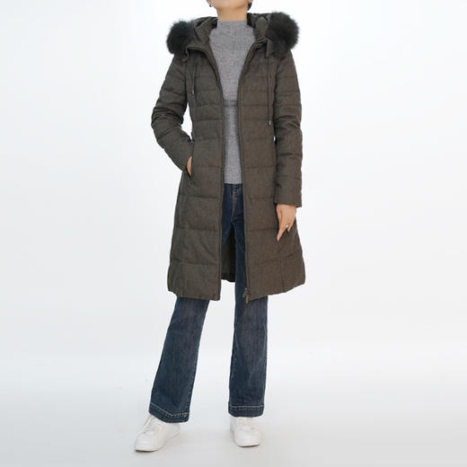 MF4Y103麦克斯菲瑞中长款鹅绒服 商品图0