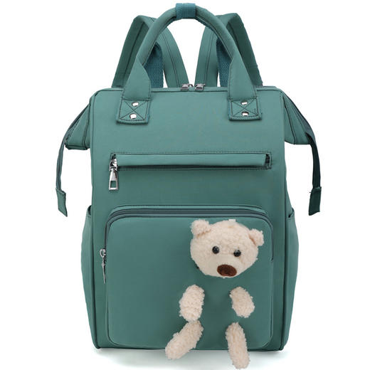 【多功能妈咪包！一包搞定】妈咪包百搭双肩包大容量，母婴外出便捷背包收纳包宝妈旅行，轻便易携带 可背可提，实用高颜值 满足多日出行所需-QQ 商品图9