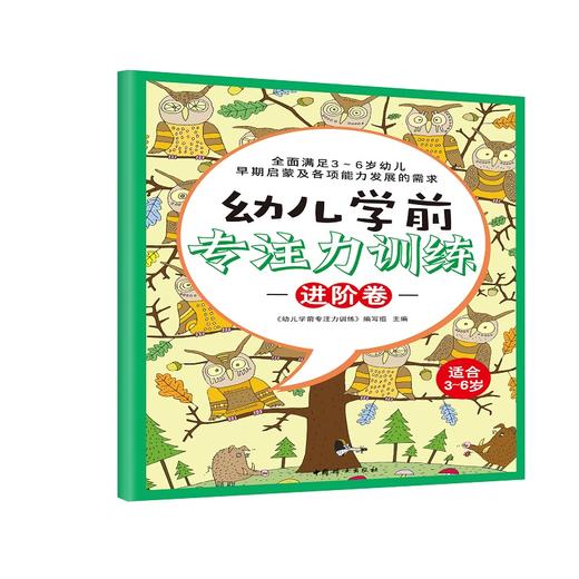 幼儿学前专注力训练 进阶卷 商品图0