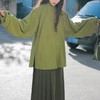 裁缝学苑AS128弓袋袖明制立领汉服外套纸样女装中式上衣样板裁剪 商品缩略图1