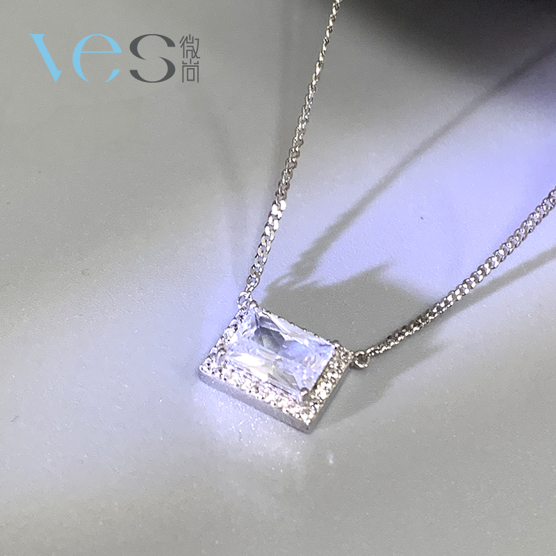 【会员精选】公主方糖几何银925套链