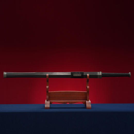 寒风冷月汉剑 沈州作品 大汉剑 传统宝剑 龙泉沈广隆宝剑 收藏剑 未开刃 商品图6