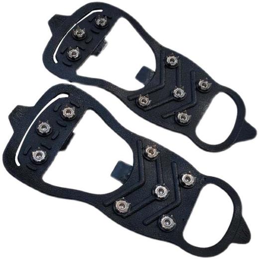 户外冬季防滑冰爪8齿不锈钢冰雪路防滑鞋套鞋钉男女老人防摔脚套 商品图4