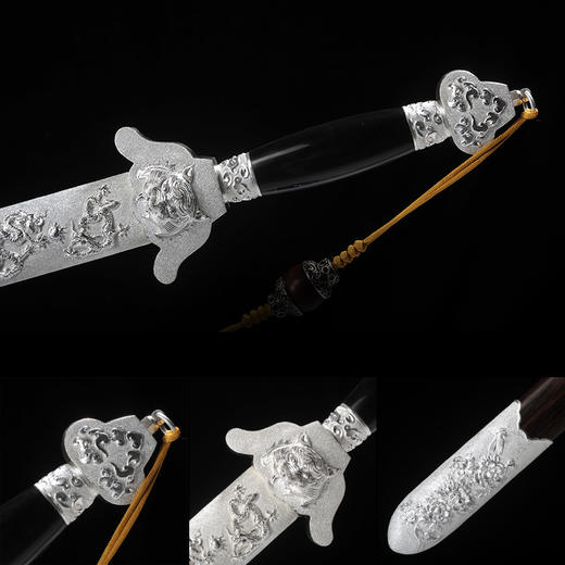 领袖之剑 中国工艺美术大师 沈新培作品 沈广隆剑铺龙泉沈广隆宝剑传统剑收藏剑 sgl-2003 未开刃 商品图2