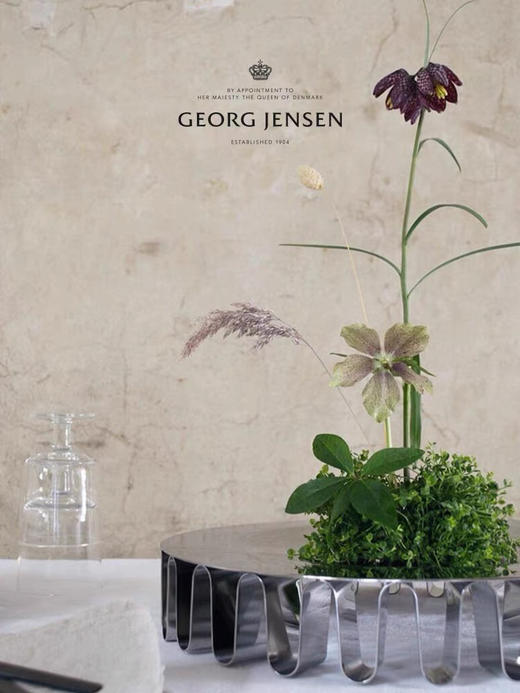 Georg Jensen乔治杰生北欧果盘轻奢创意家居客厅装饰摆件乔迁礼品 商品图1