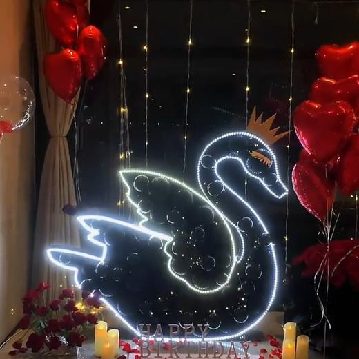 诗与岁月-红色系生日布置 商品图0