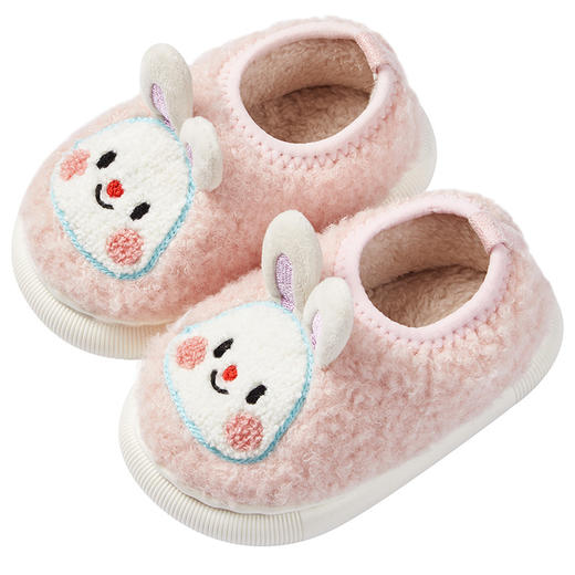 【软绒棉拖鞋包根】幸福玛丽儿童男女宝宝保暖棉鞋 家居秋冬棉鞋柔软大底女童棉鞋 商品图4