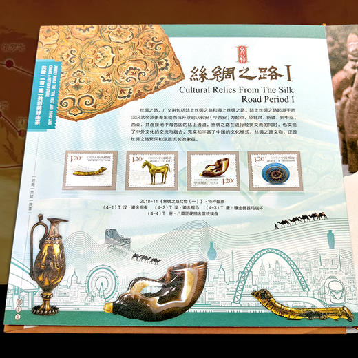 一带一路10周年邮币钞珍藏册《筑梦新丝路》 商品图4