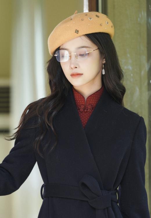 逸红颜周末小集市#法式高定文艺画家帽,温润气质风 商品图12