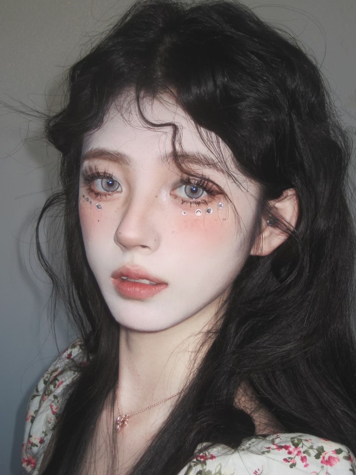 HANAWINK 年抛隐形眼镜 卡莫利月光 14.5mm 1副/2片 左右度数可不同-VVCON美瞳商城29