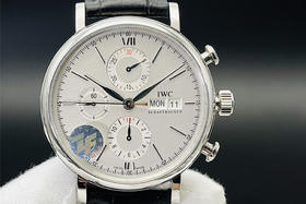 ZF万国柏涛菲诺系列IW391019计时复刻手表一比一手表n厂c厂zf厂clean厂vs厂noob厂广州手表测评