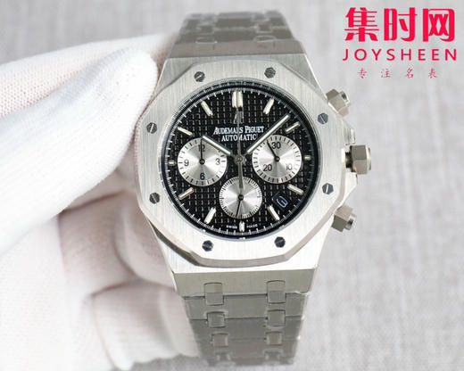 爱彼-AUDEMARS PIGUET 皇家橡树计时系列 AP六针石英 精品 重磅上市 与您相约 高超的技造诣大气风格 六针多功能计时男士石英腕表 商品图1