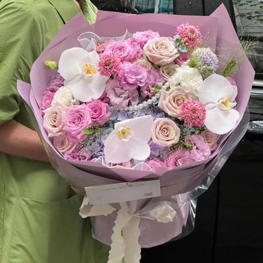 紫始至终（紫玫瑰圆形混搭) 商品图0