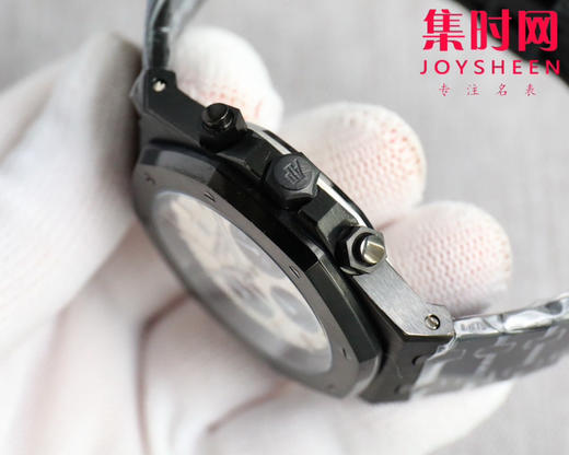 爱彼-AUDEMARS PIGUET 皇家橡树计时系列 AP六针石英 精品 重磅上市 与您相约 高超的技造诣大气风格 六针多功能计时男士石英腕表 商品图5