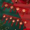 新年福字拉花【5条装】 过年春节挂饰悬挂门帘吊顶客厅门框屋顶卧室全套装饰 商品缩略图0