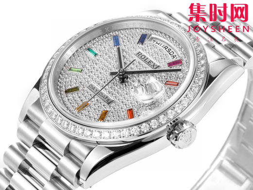 新升级版 ROLEX劳力士36mmDD 绿松石 孔雀石 宝石盘系列腕表 另一个新高度，让您过目不忘！ 商品图2