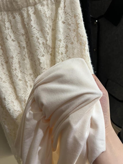 秋冬百搭蕾丝加厚裙 商品图10