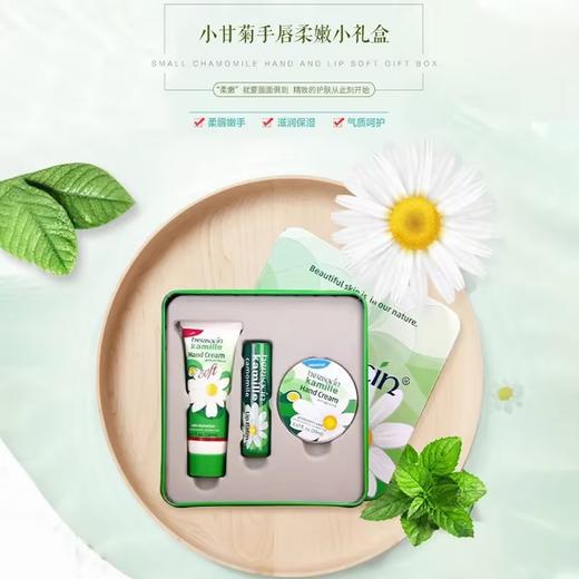 德国 小甘菊/贺本清  敏感修护唇膏护手霜套装【直发】 商品图1