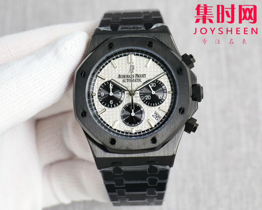 爱彼-AUDEMARS PIGUET 皇家橡树计时系列 AP六针石英 精品 重磅上市 与您相约 高超的技造诣大气风格 六针多功能计时男士石英腕表 商品图0