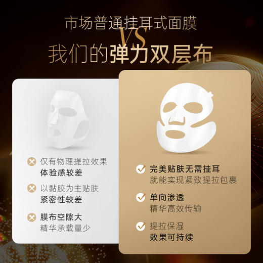 【盼夏抗s面膜】一周只需用一张，V脸提拉 一片焕肤 注意贴敷方向 商品图6