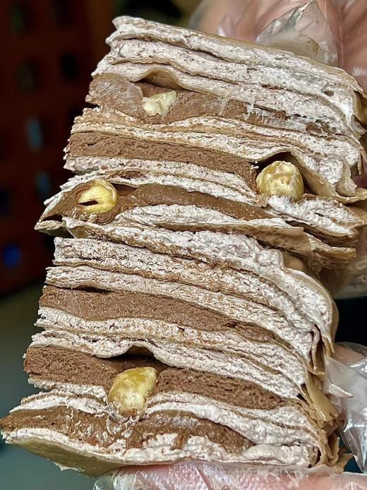 味悦湾-巧克力榛子千层蛋糕450g 商品图2