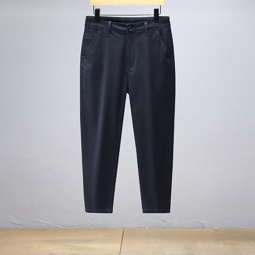 纯棉【新款DQ】大依优型大码男装收腿休闲裤加肥加大号肥佬宽松大号休闲长裤水洗棉 商品图0