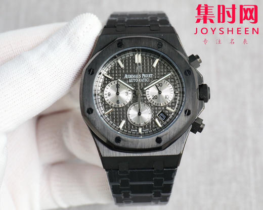 爱彼-AUDEMARS PIGUET 皇家橡树计时系列 AP六针石英 精品 重磅上市 与您相约 高超的技造诣大气风格 六针多功能计时男士石英腕表 商品图3