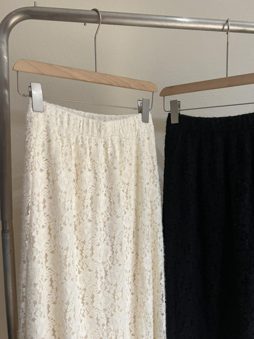 秋冬百搭蕾丝加厚裙 商品图6