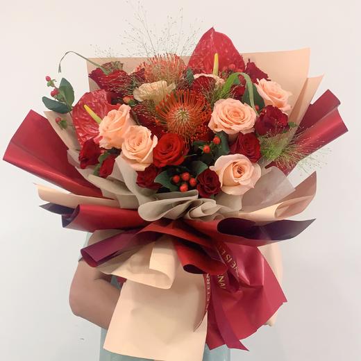 吾心欢喜（红玫瑰混搭） 商品图0