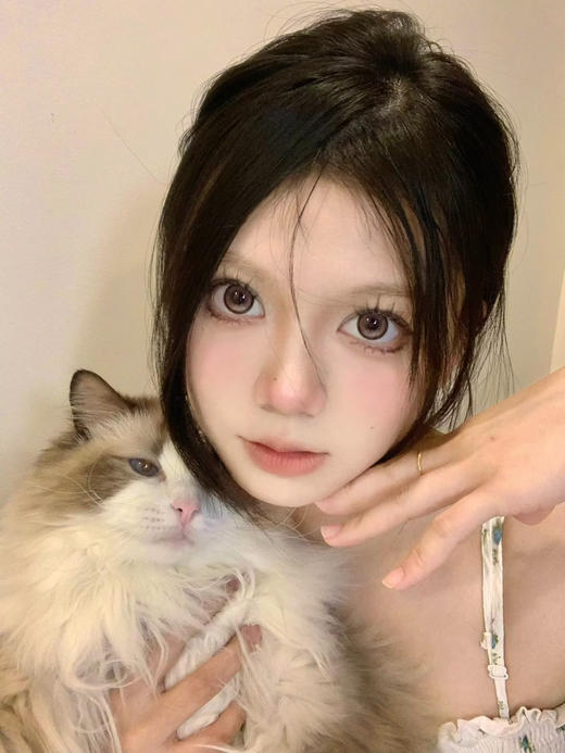 【大直径日抛】D24·桃气小象·Winni丨14.5mm（日抛/一大盒10片装） 商品图1