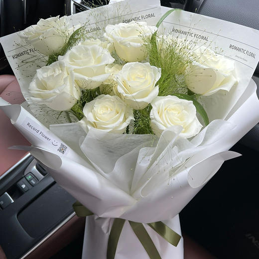 白月光（11支白玫瑰花束） 商品图1