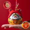2024春节国潮龙年吉祥物陶瓷存钱罐虎福临门创意车载礼品摆件 商品缩略图8