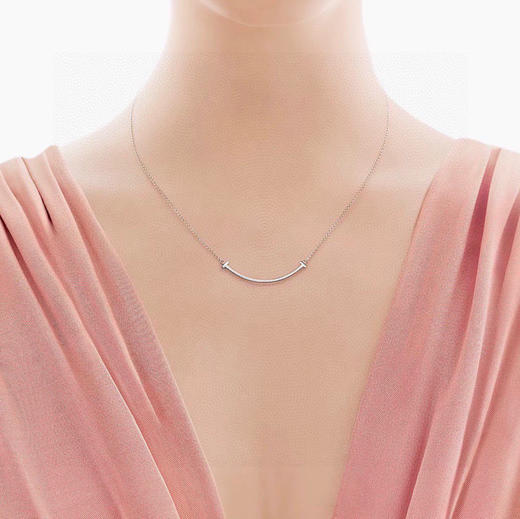 蒂fu尼小号笑脸项链 商品图3