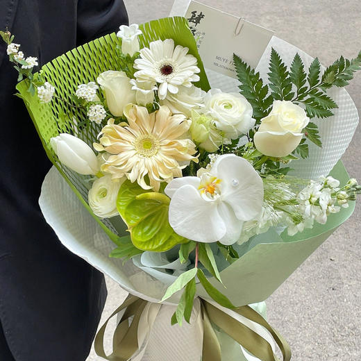 山与海（白绿色系） 商品图1