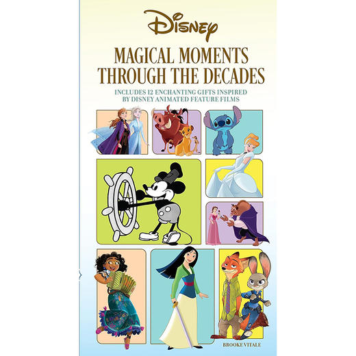 迪斯尼 几十年来的神奇时刻 Brooke Vitale 英文原版 Disney: Magical Moments Through the Decades 商品图0