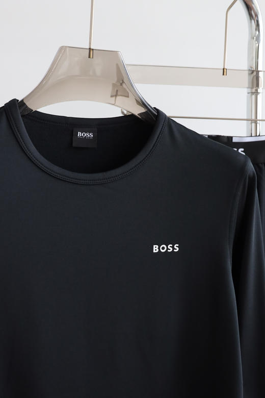 H.B 科技面料加绒保暖打底套装（长袖+长裤）PJ788 商品图3