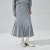东黎 • 小山羊绒女士秋冬马尔代夫阳光鱼尾百褶裙 3418 商品缩略图6