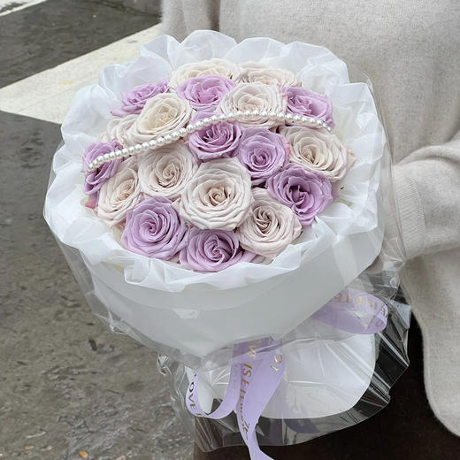 一辈紫（19朵海洋之歌+曼塔） 商品图2