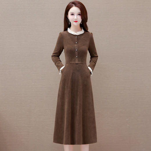 纯色简约长款修身，时尚内搭打底裙QYM-DFN-A3079-L 商品图1