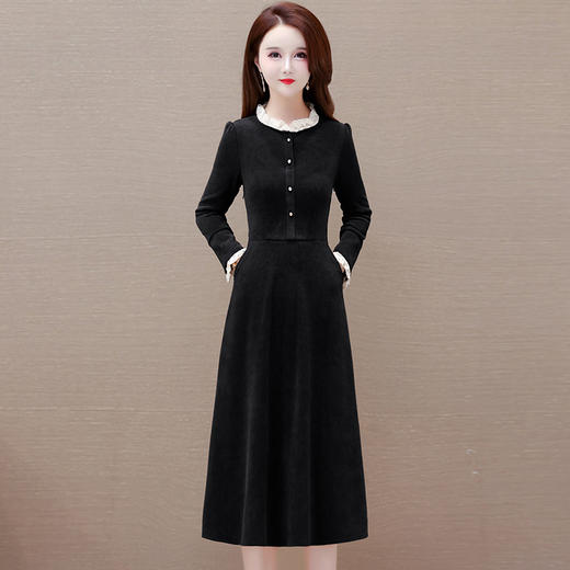 纯色简约长款修身，时尚内搭打底裙QYM-DFN-A3079-L 商品图0