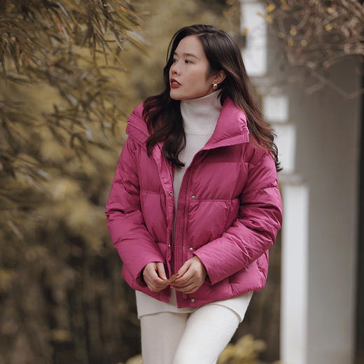 一姐|女高级短款时尚休闲羽绒服 商品图2