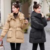 白鸭绒羽绒服连帽，面包服时尚收腰保暖外套HR-KJFD185 商品缩略图3