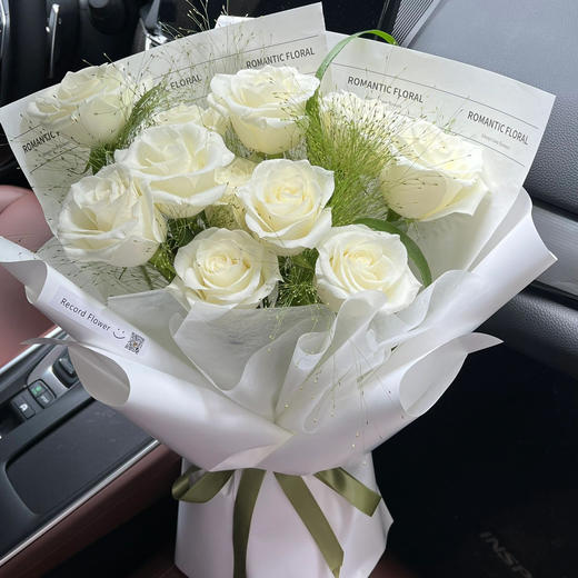 白月光（11支白玫瑰花束） 商品图2