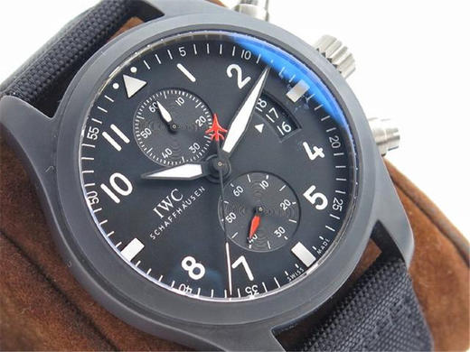 ZF厂万国陶瓷材质飞行员时计复刻手表一比一手表n厂c厂zf厂vs厂clean厂noob厂广州手表测评 商品图1