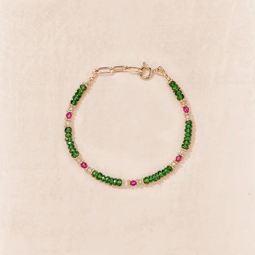 订购8周到｜Tityaravy-SHRI-碧玺 锆石 手链［法国设计师］ 商品图0