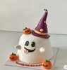 【臻品系列】---半翻糖【可爱小鬼】万圣节蛋糕 商品缩略图0