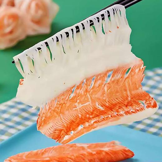 25K绿苑模拟V形蟹柳 400g/小袋 1kg/袋 10袋/件 商品图5