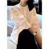 裁缝学苑AS131新中式盘扣圆领衬衫纸样女装长袖打底上衣小衫样板 商品缩略图5