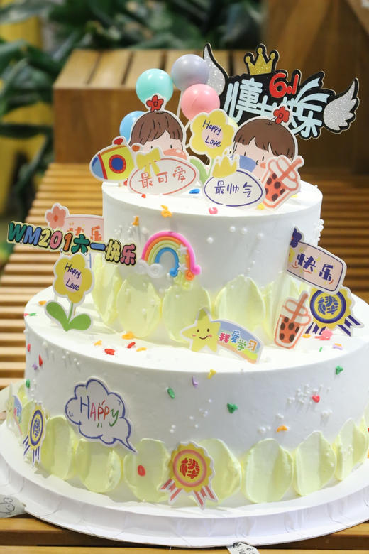 节日庆祝蛋糕（图为10+6双层） 商品图2